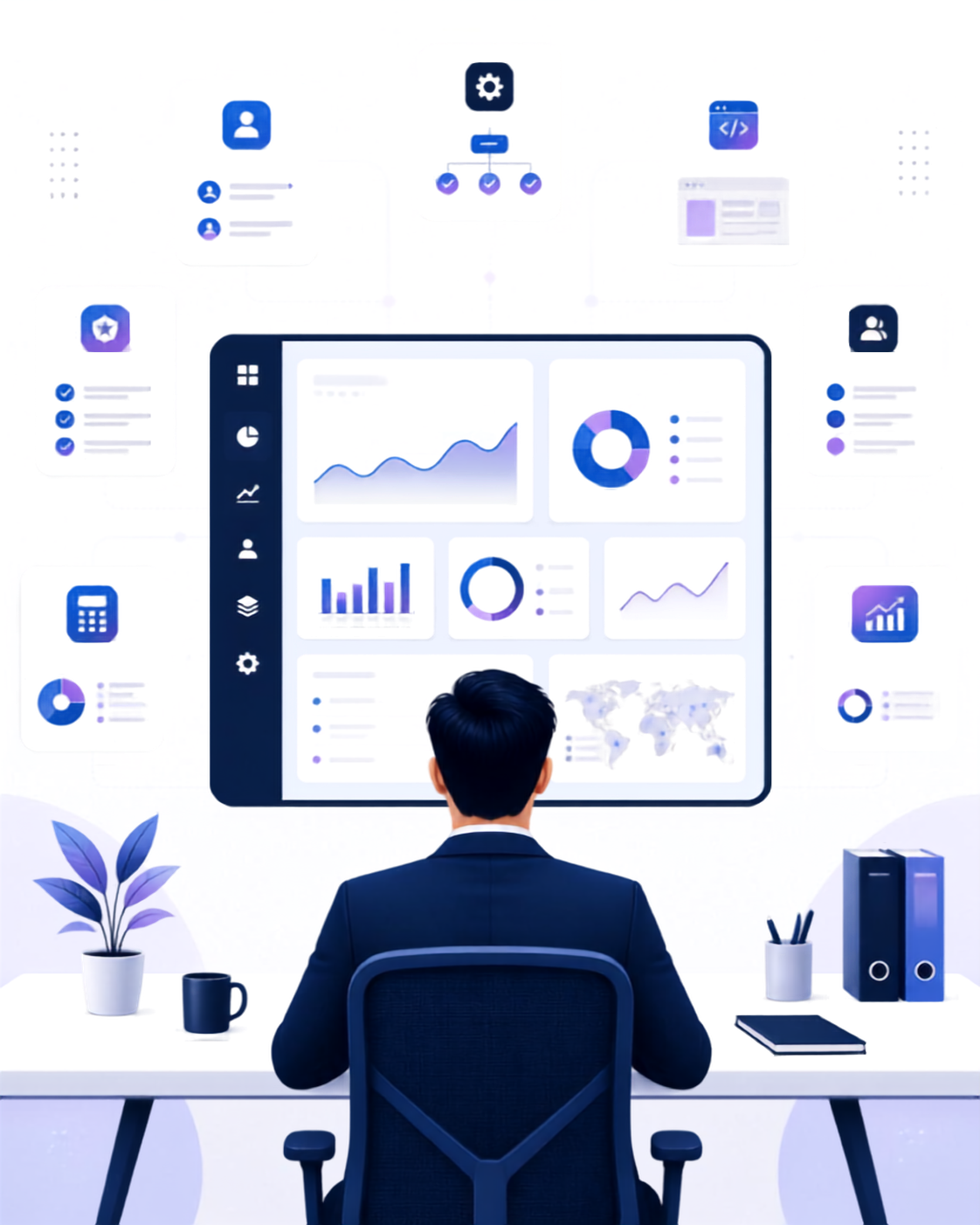 SupportSphere Operations Illustration